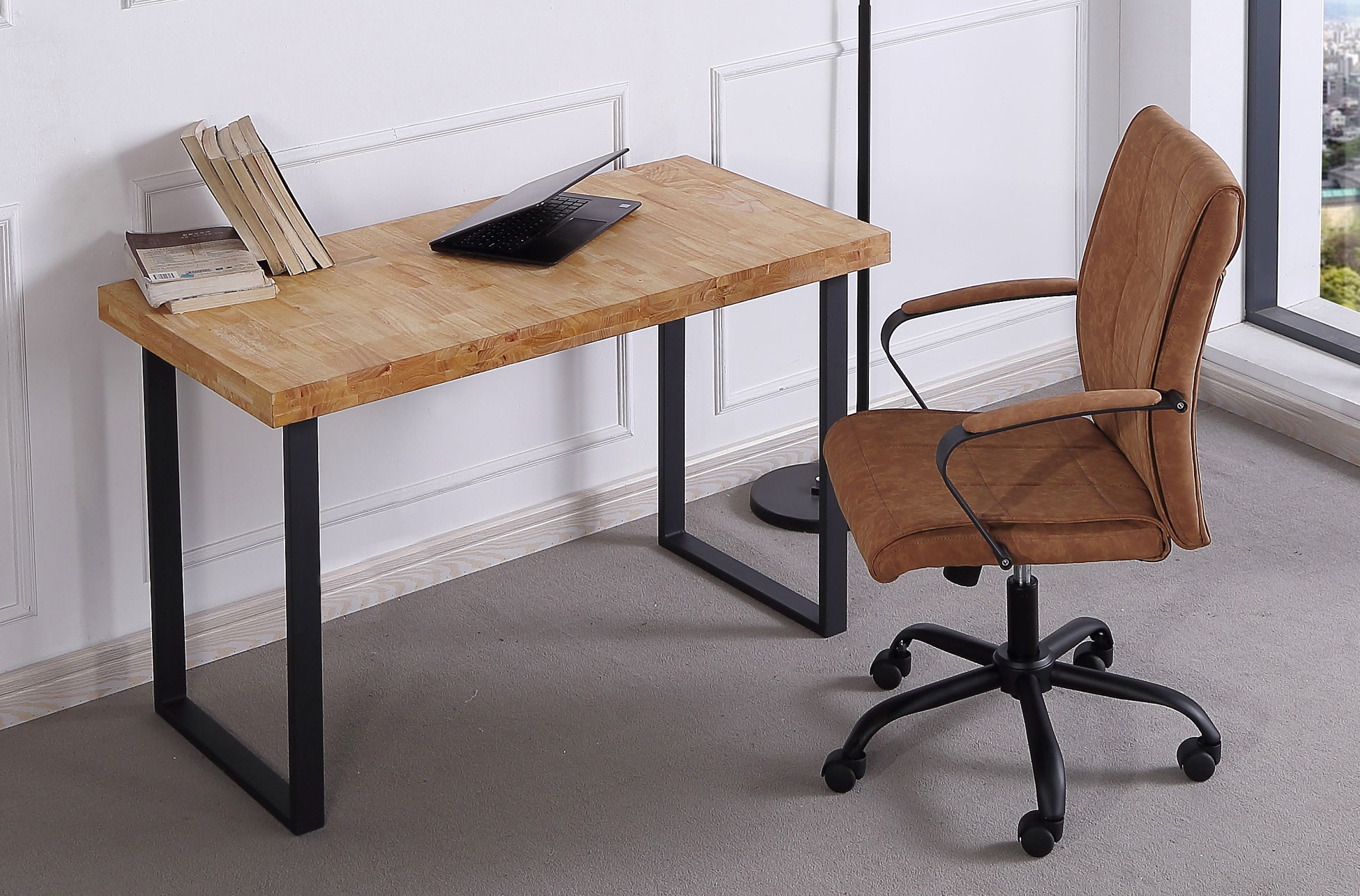 Mesa de Estudio Nature Roble Nordish 120 Cm (3)