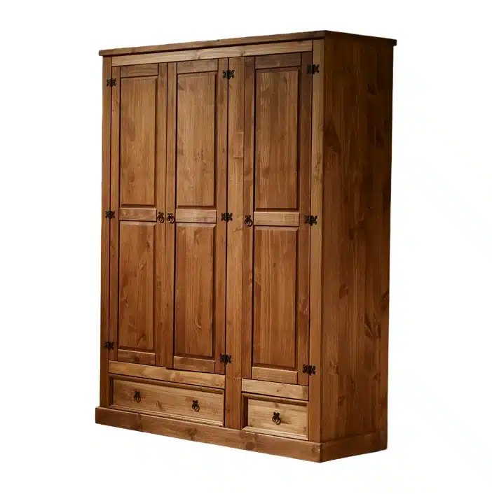 armario-3-puertas-rústico-madera-pino