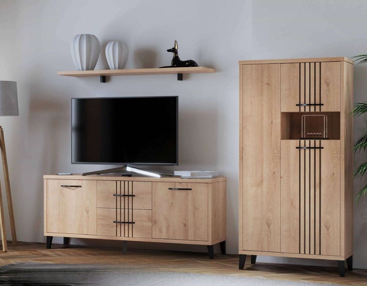 modular-salón-dakota-mueble-tv-vitrina-estante