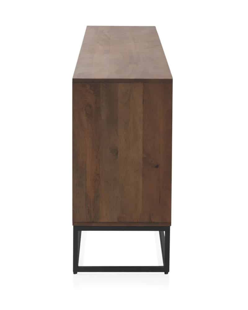 aparador-4-puertas-laminadas-madera-maciza-de-mango-base-metal (2)