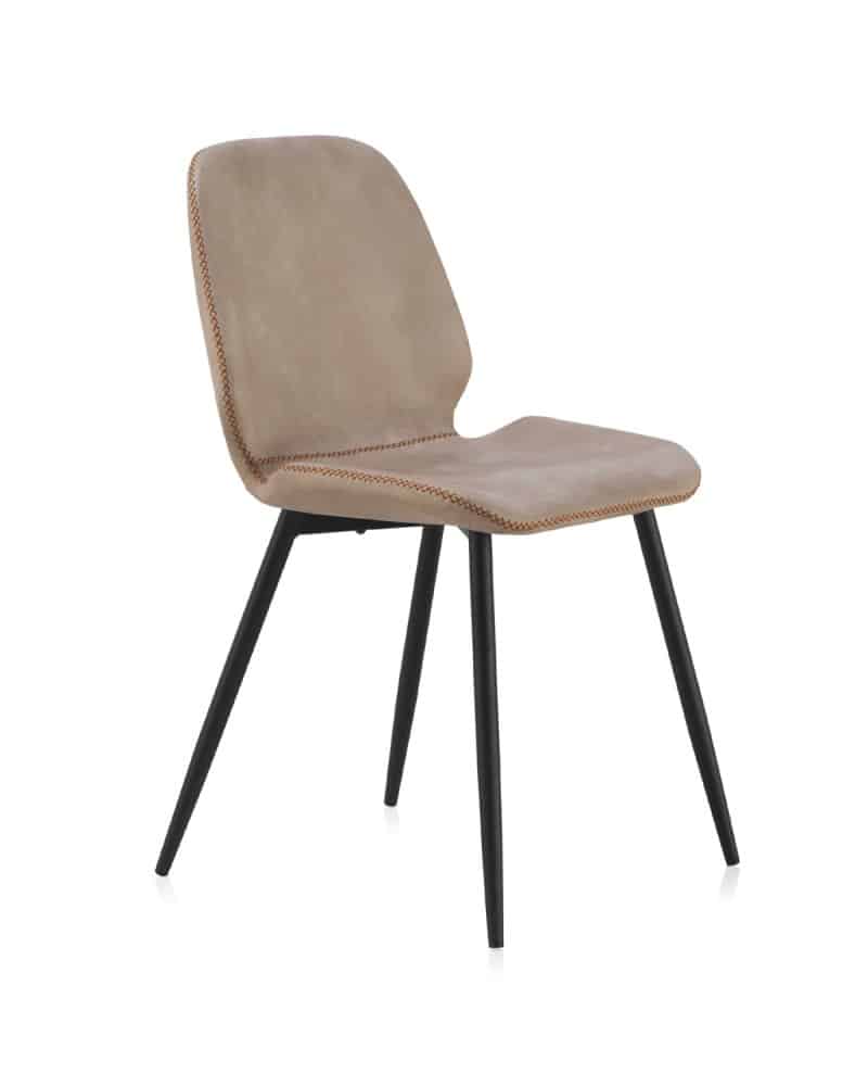 silla-tapizada-beige-patas-metalicas-negras