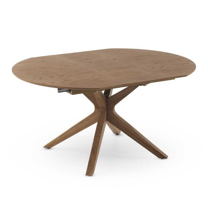 Mesa Redonda Extensible 120-160 Cm