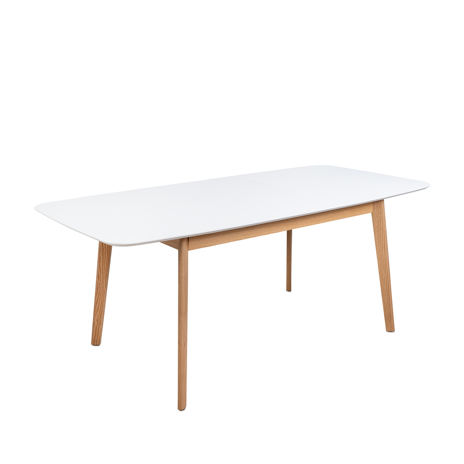 Mesa Extensible 140-188 Cm Blanco-Roble (5)