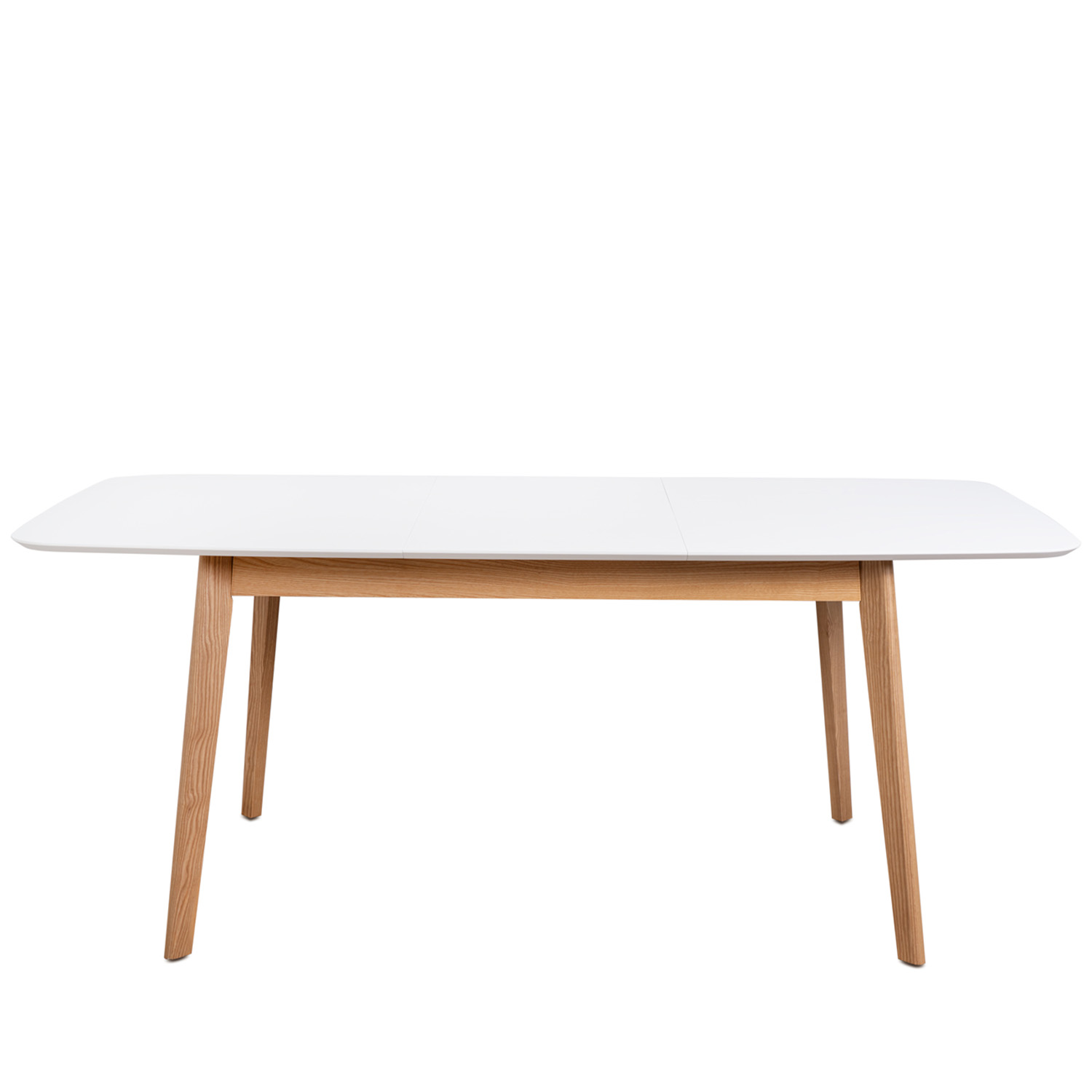 Mesa Extensible 140-188 Cm Blanco-Roble (6)