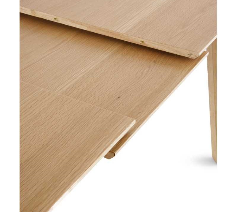 Mesa Extensible 160-200 Cm Natural Tablero