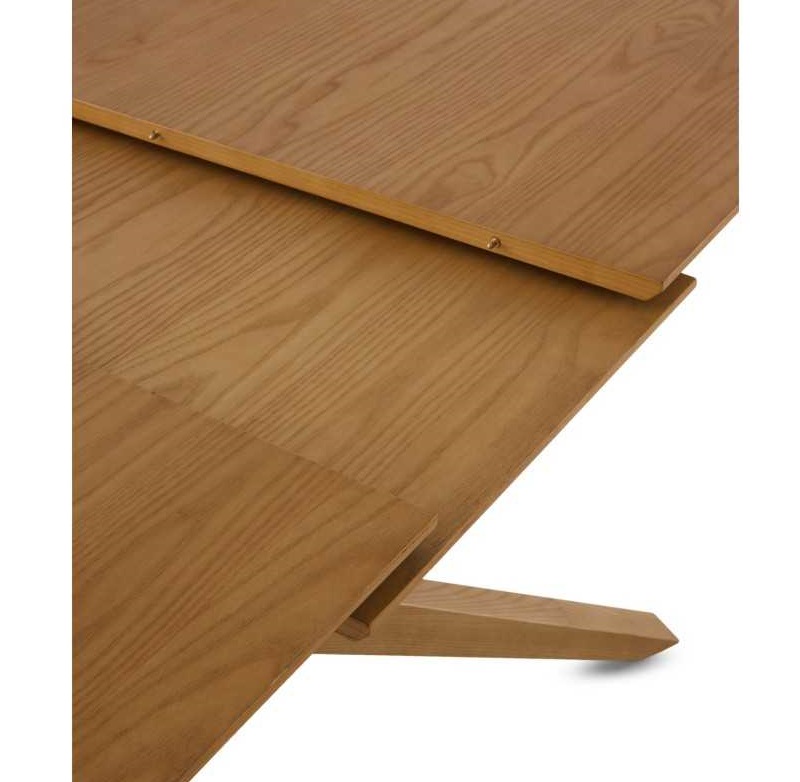 Mesa Extensible Comedor 160-200 Cm Roble-2