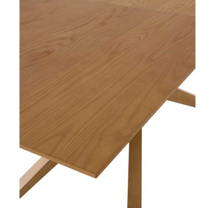 Mesa Extensible Comedor 160-200 Cm Roble-4