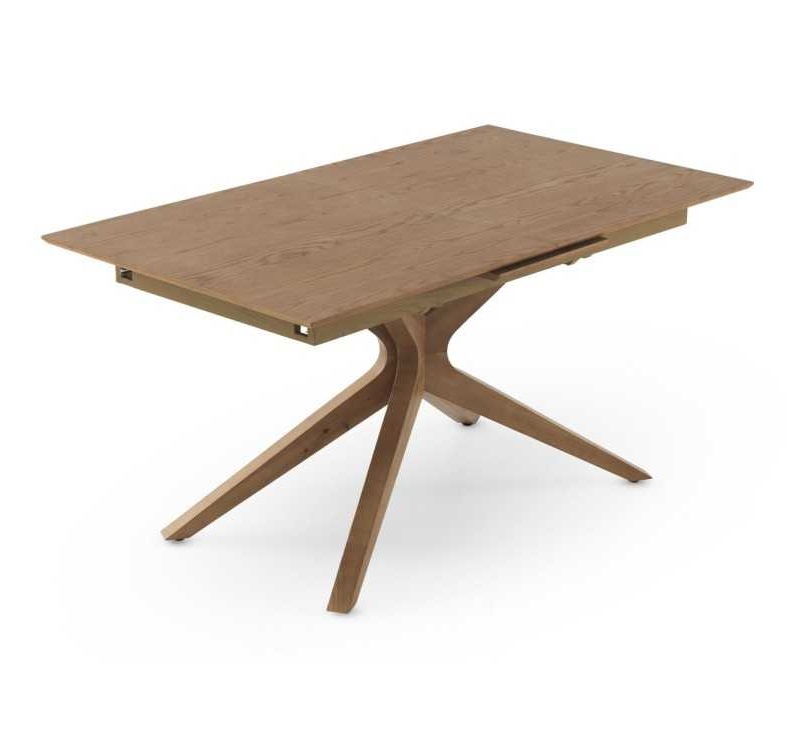 Mesa Extensible Comedor 160-200 Cm Roble.
