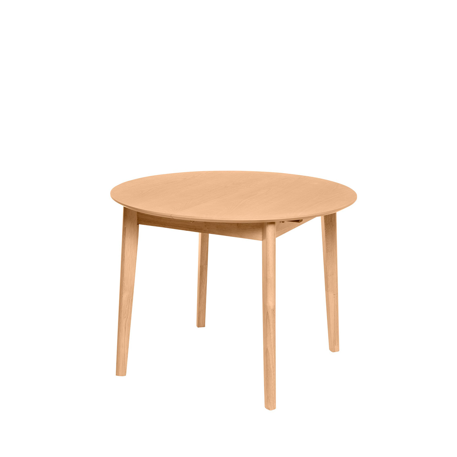 Mesa Redonda Extensible Liana 100 Cm-Roble (1)