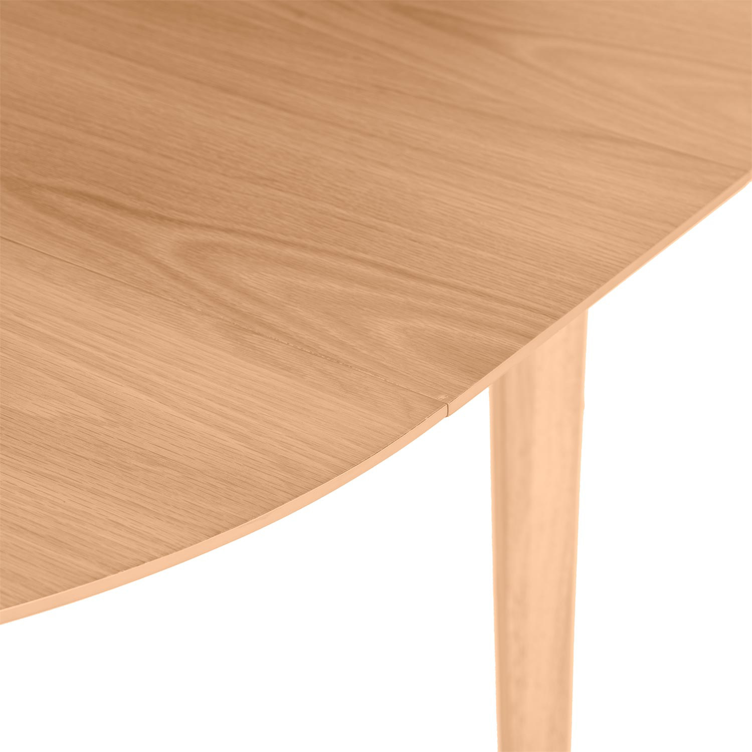 Mesa Redonda Extensible Liana 100 Cm-Roble (7)