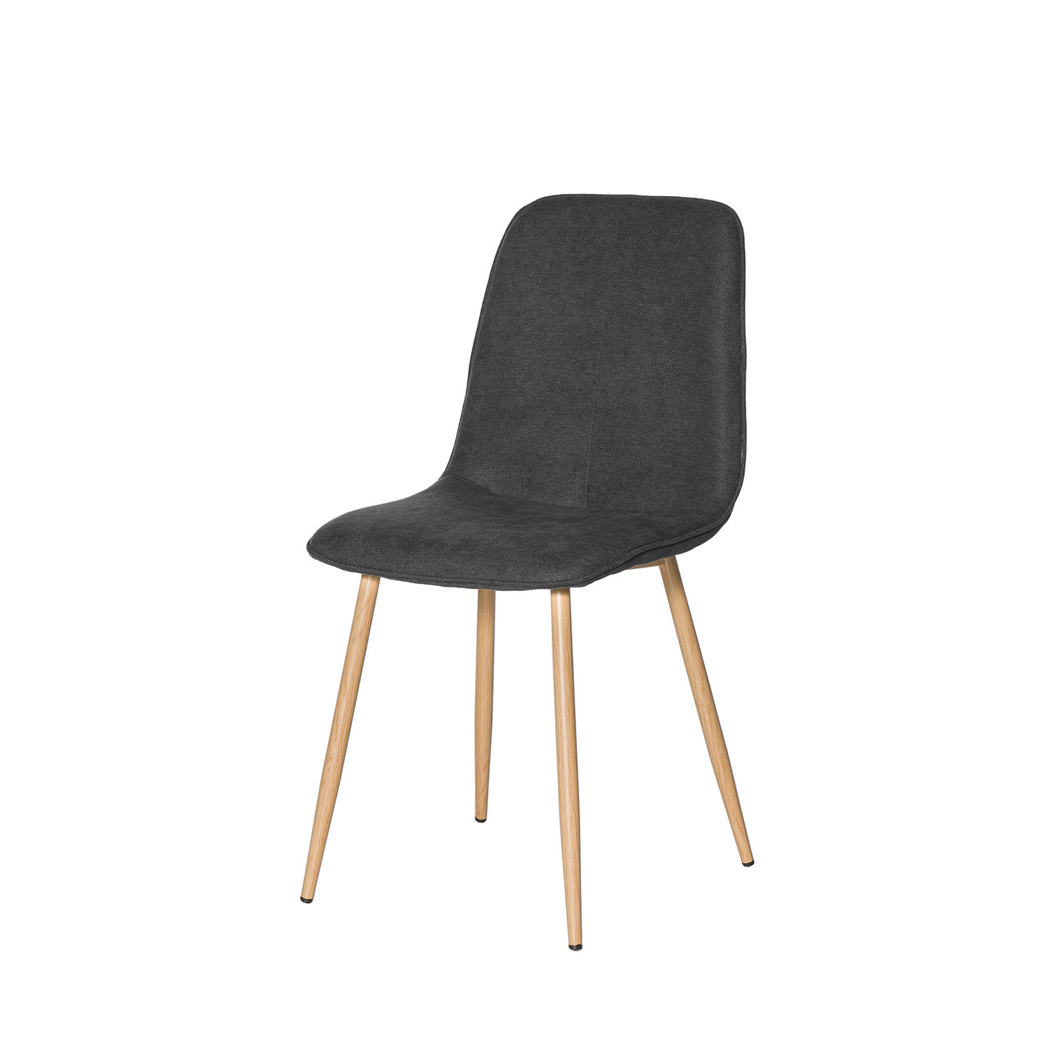 Silla Iliana Tapizada-gris oscuro (1)
