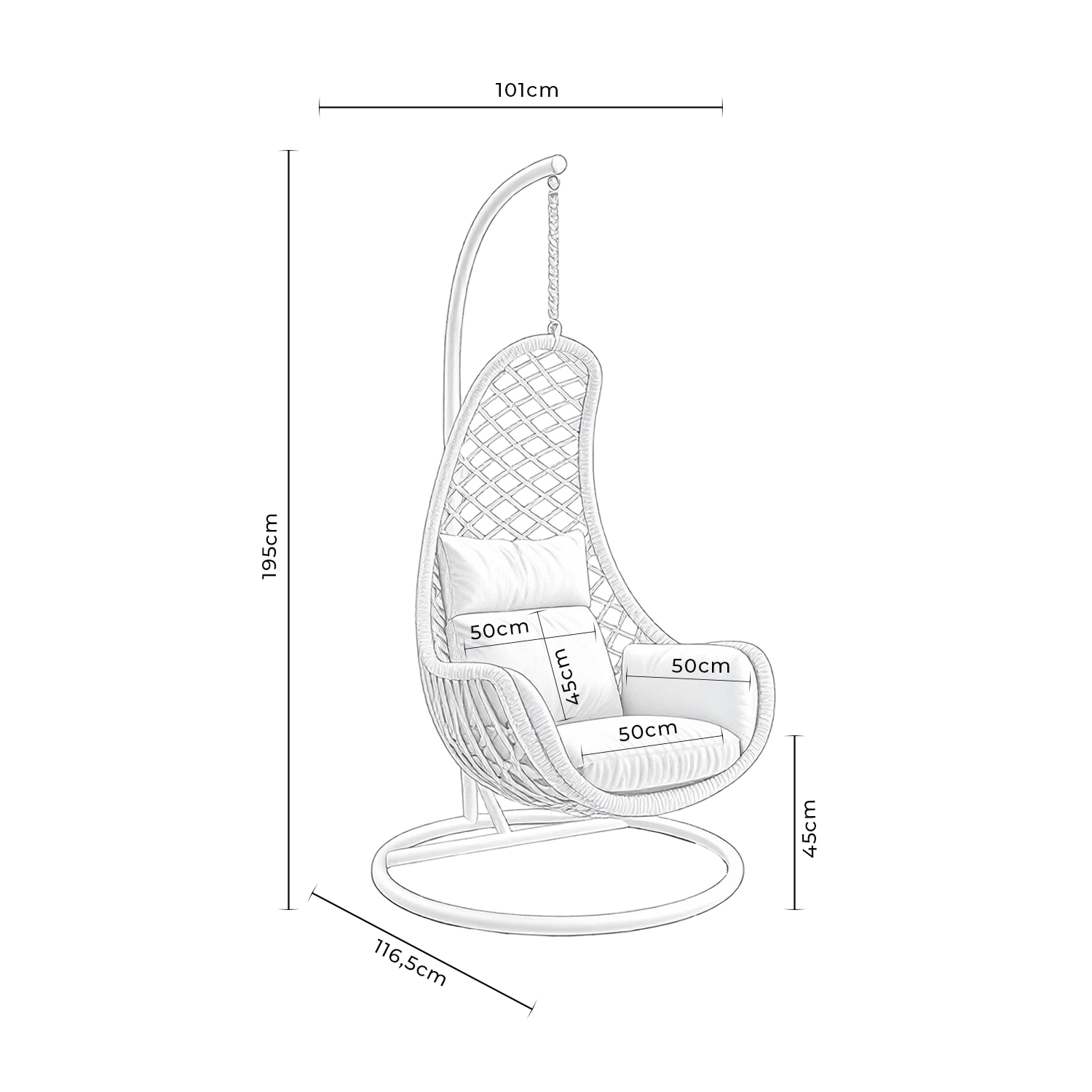 Sillón Colgante Exterior Constanza-beige (5)