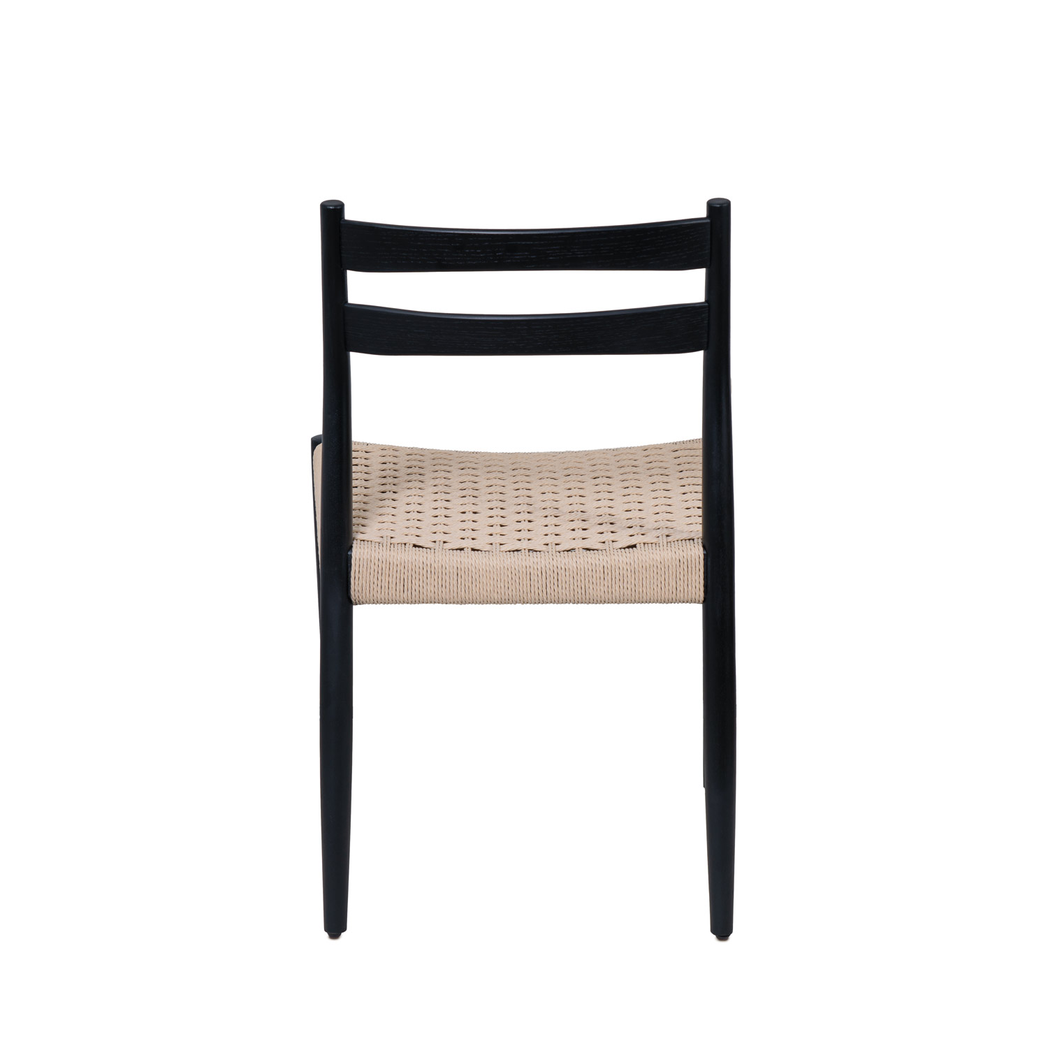 Silla Madera Negro-Asiento Trenzado Bonnie (5)