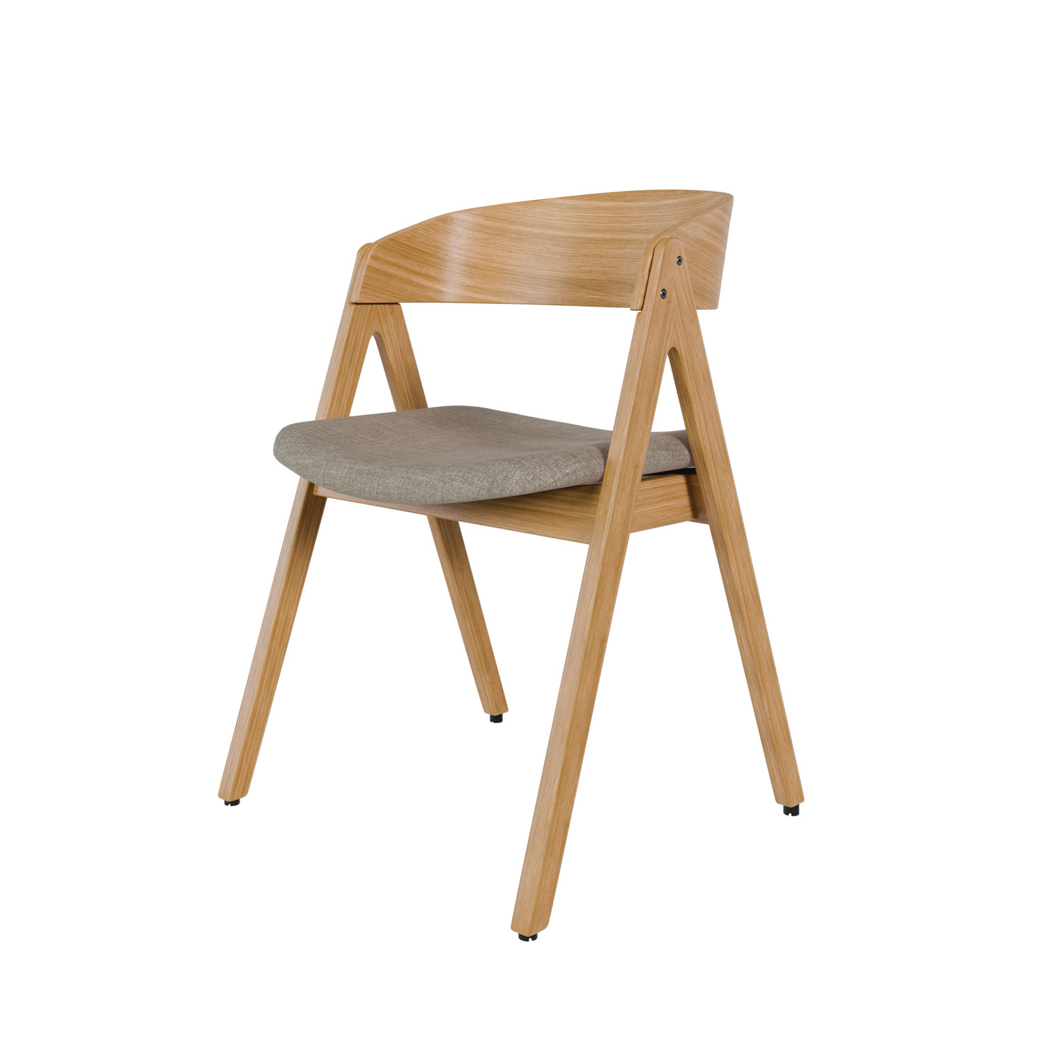 silla rina gris claro