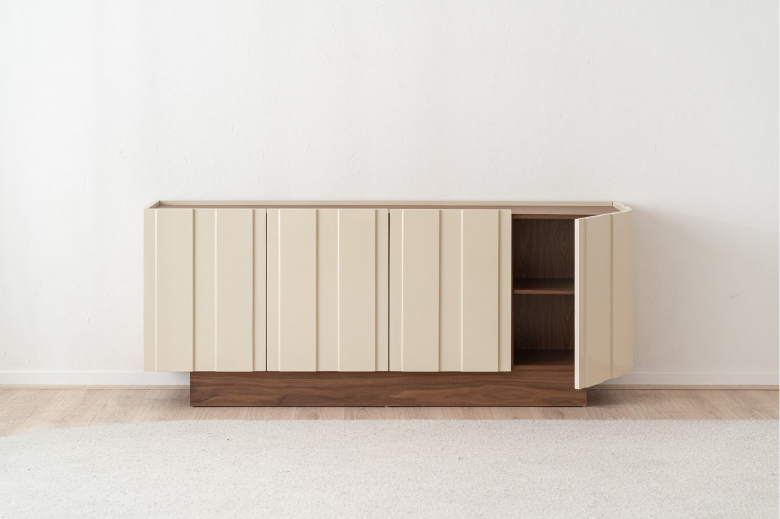 Aparador Obi Nogal Beige Brillo-VP Interiorismo (6)
