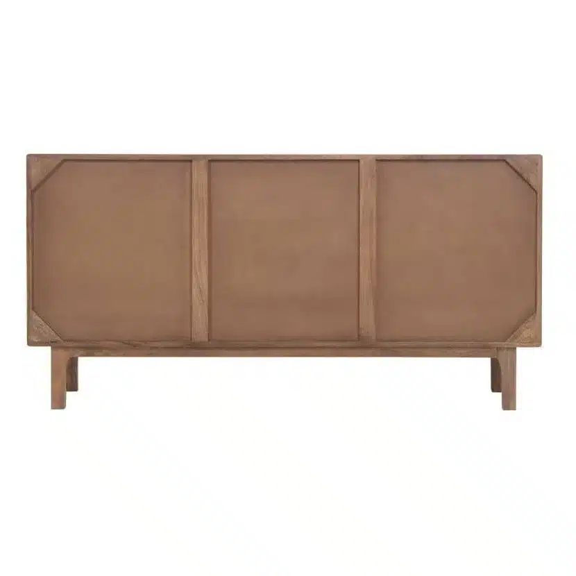 Aparador Madera de Mango Natural 160 x 80 Cm (3)