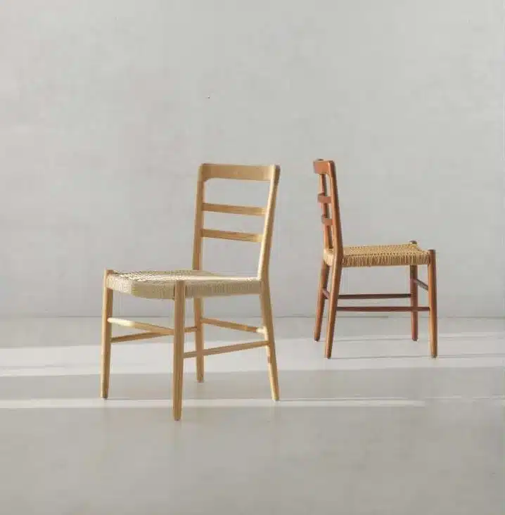 Pack 2 Sillas Madera Toona Asiento Trenzado-Varios Colores (8)
