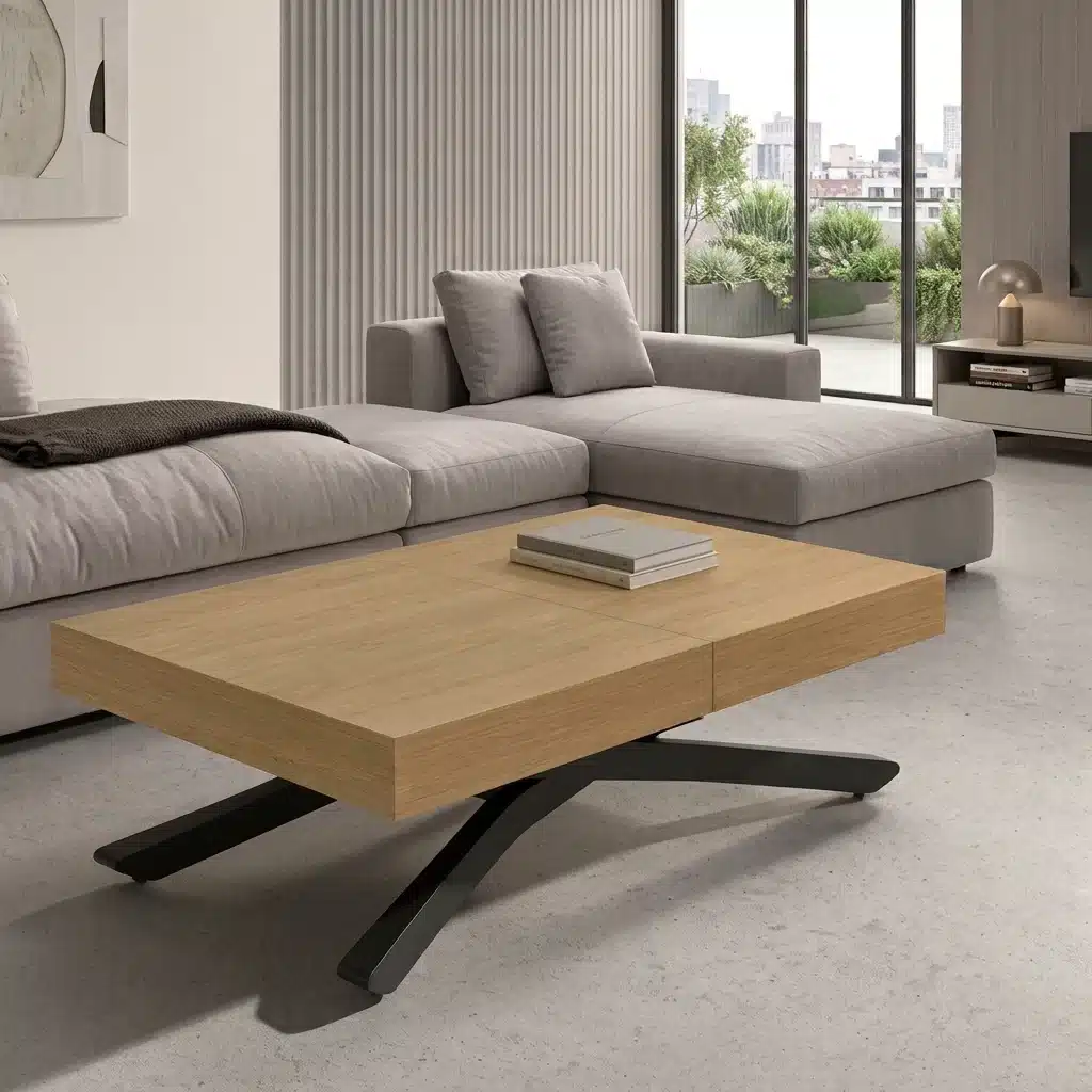 Mesa de Centro Long Way Extensible y Elevable (1)